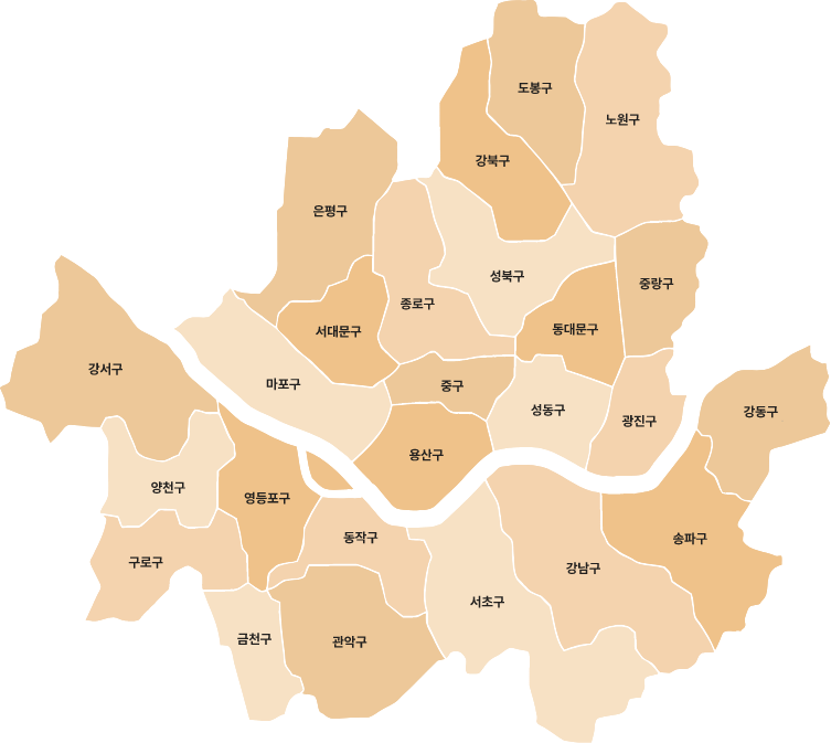 자치구별 지역통계