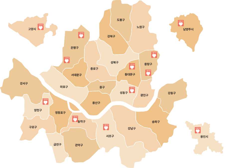 시립병원 지역통계